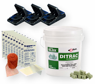 House Mouse Mice and Rat Control Kit